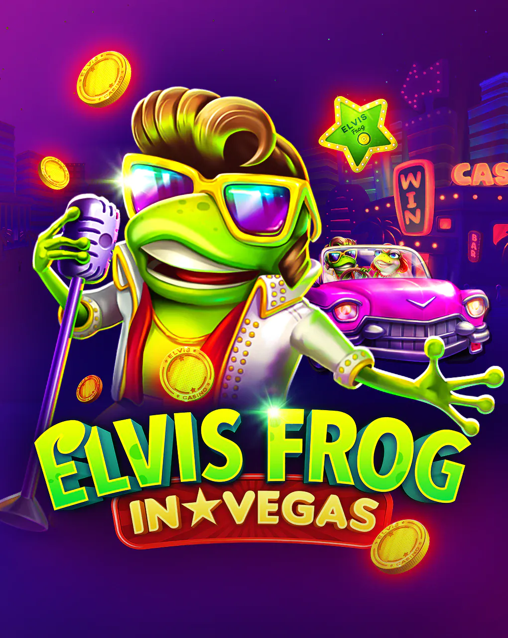 Bgaming : Elvis Frog In Vegas - TROPICANA77